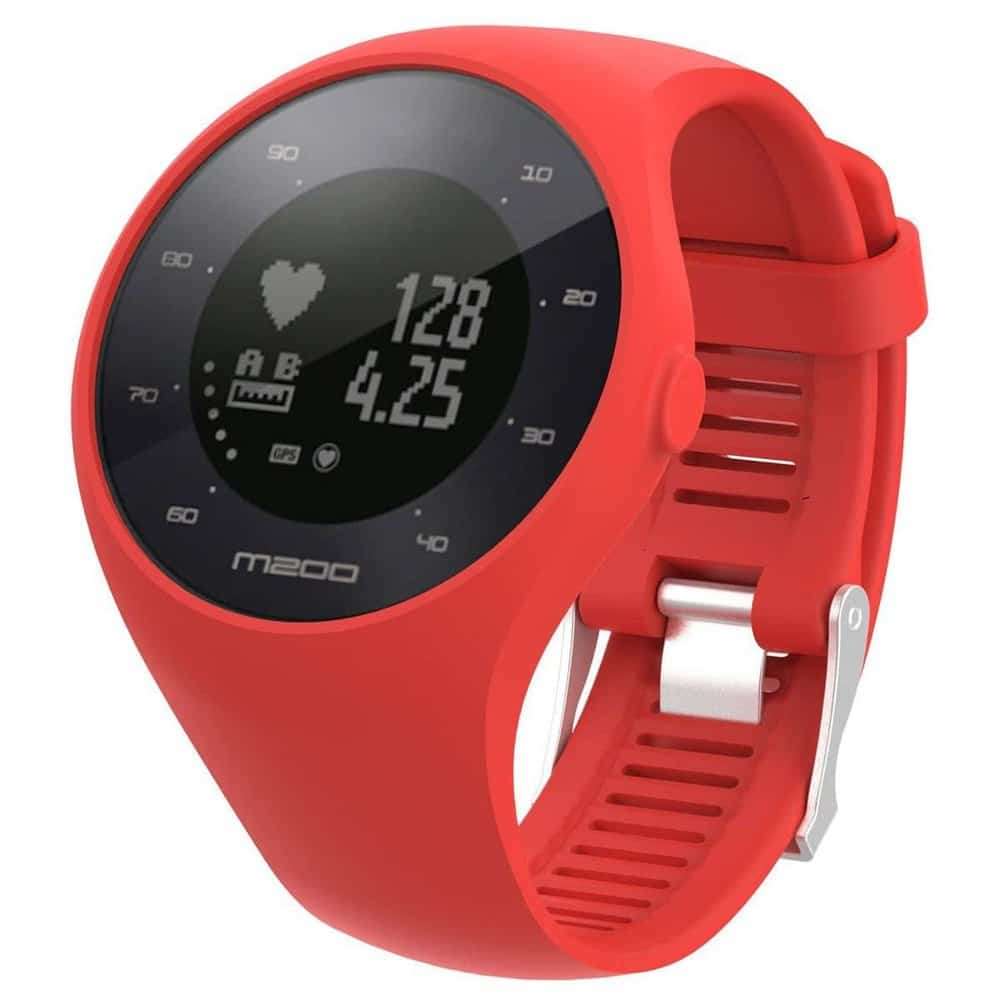 Killer Deals Silicone Strap Combo for Polar M200 - Black/ Red/ White