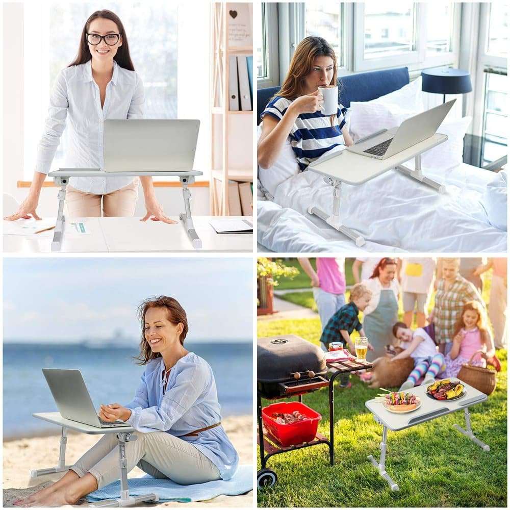 Killer Deals Laptop Portable Standing Desk and Cable Organiser