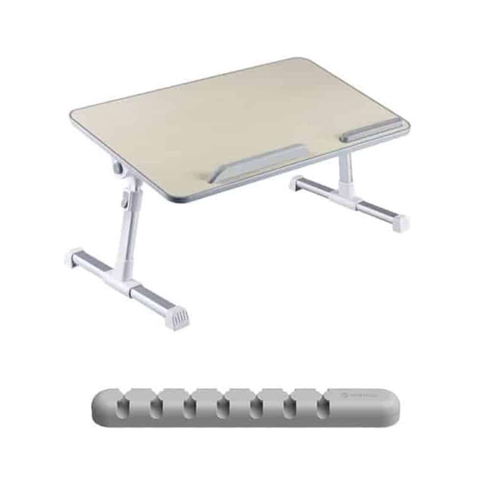 Killer Deals Laptop Portable Standing Desk and Cable Organiser
