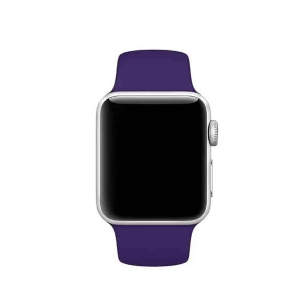 Killer Deals Silicone Strap for 42/44/45/49mm Apple Watch (S/M) - Purple