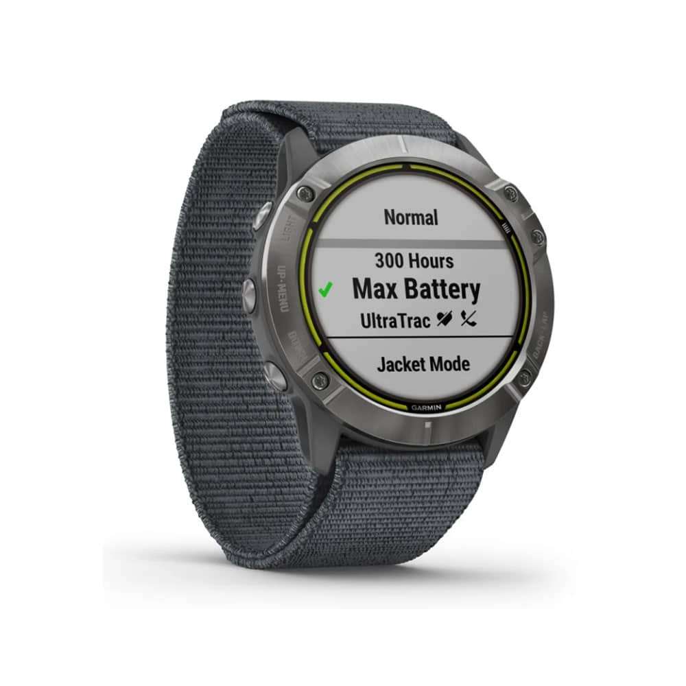 Killer Deals Ultralight Replacement Nylon Strap for Garmin Fenix - Grey - M