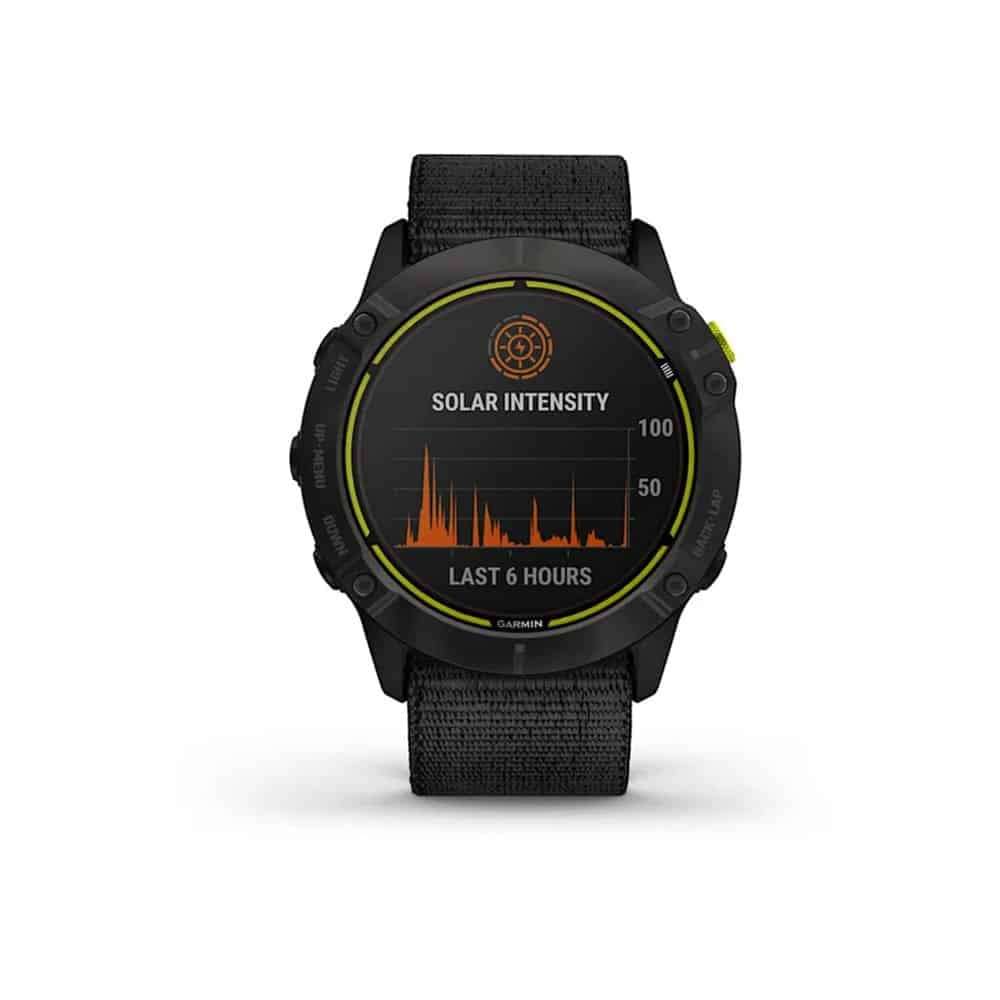 Killer Deals Ultralight Replacement Nylon Strap for Garmin Fenix - Black - L