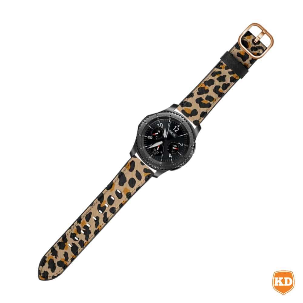 Killer Deals Vegan Leather Strap for 42/44/45/49mm Apple Watch- Leopard