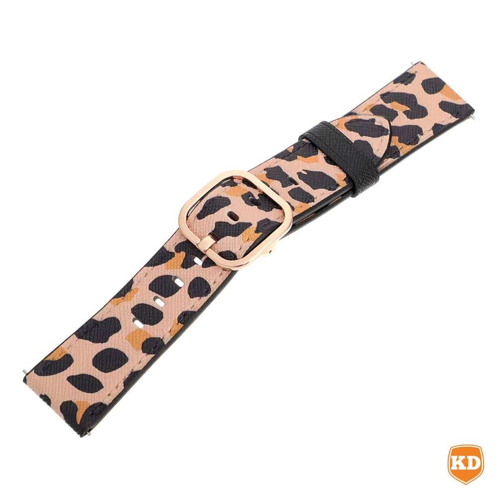 Killer Deals Vegan Leather Strap for 42/44/45/49mm Apple Watch- Leopard