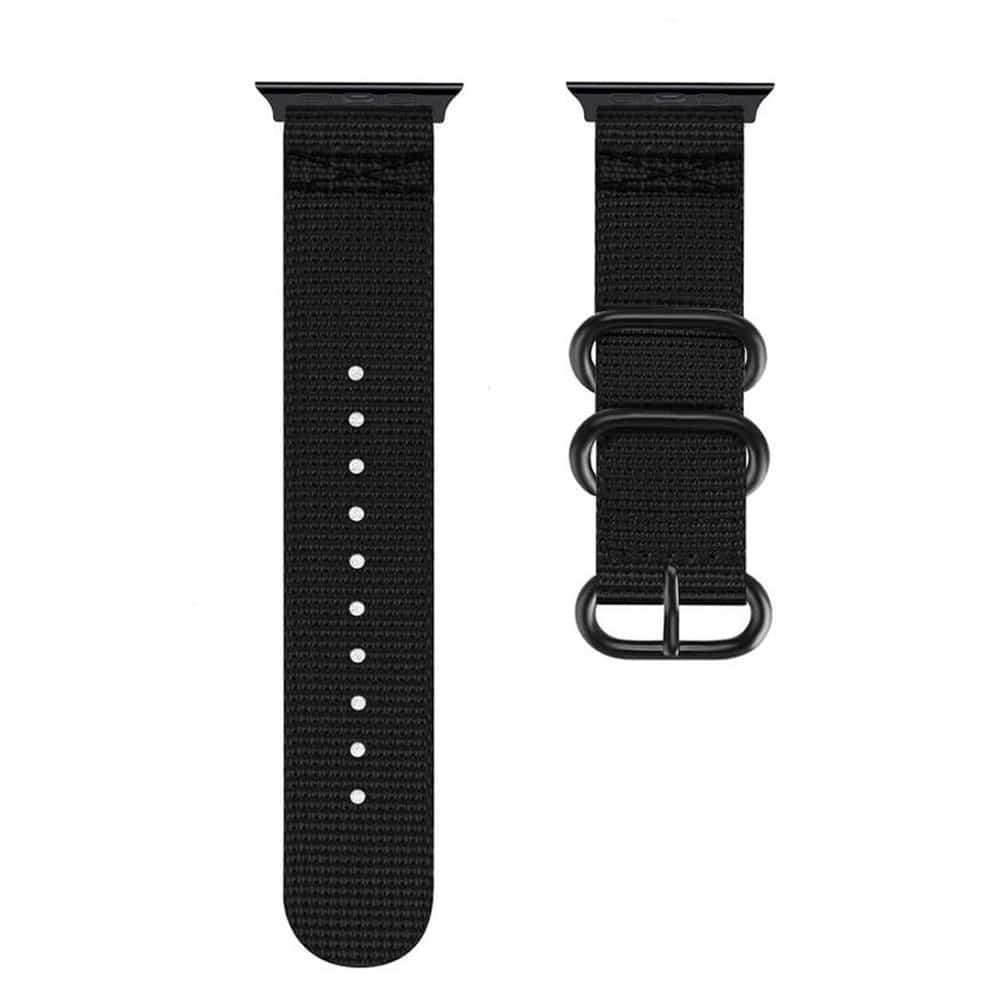 Killer Deals 42/44/45/49mm Apple Watch nylon strap - Black