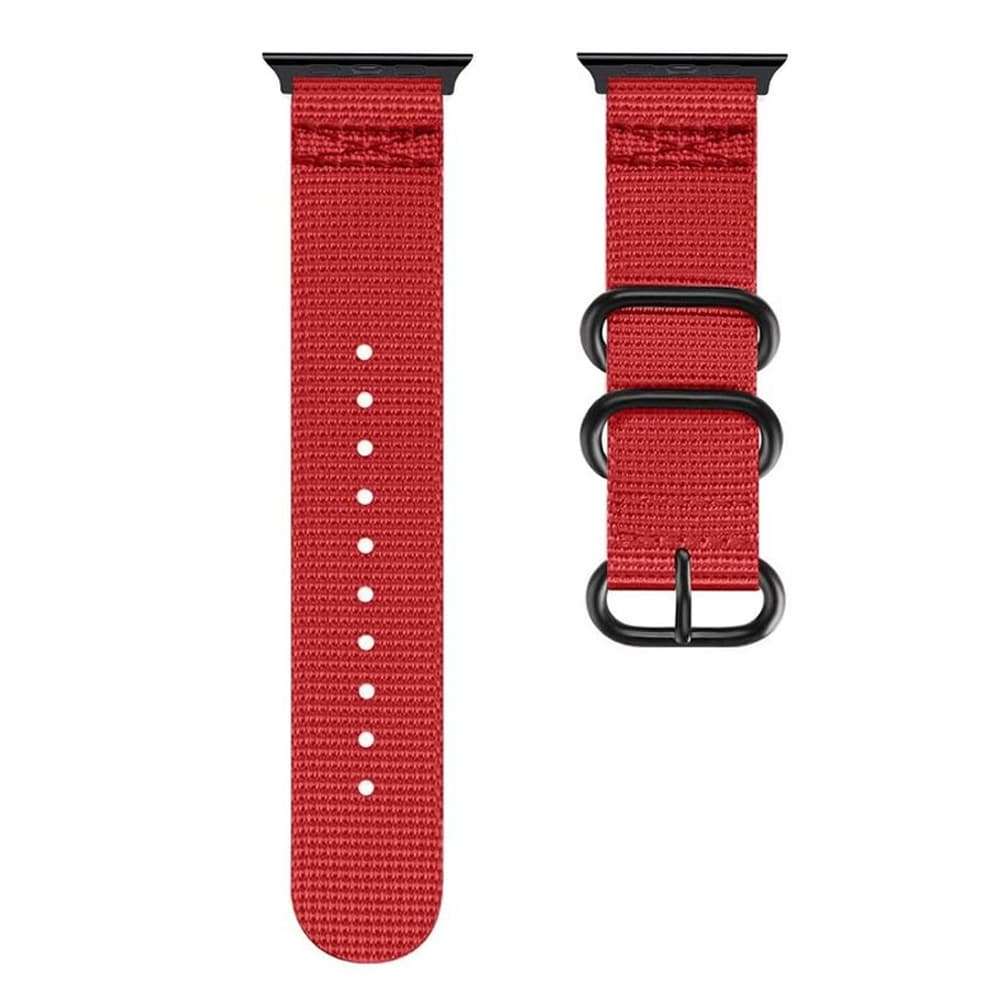 Killer Deals 42/44/45/49mm Apple Watch nylon strap - Red