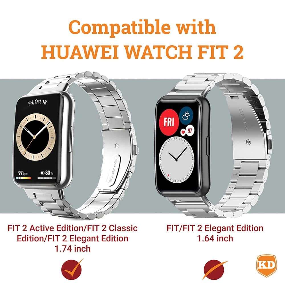 Killer Deals Connector for Huawei Watch Fit2 - Silver