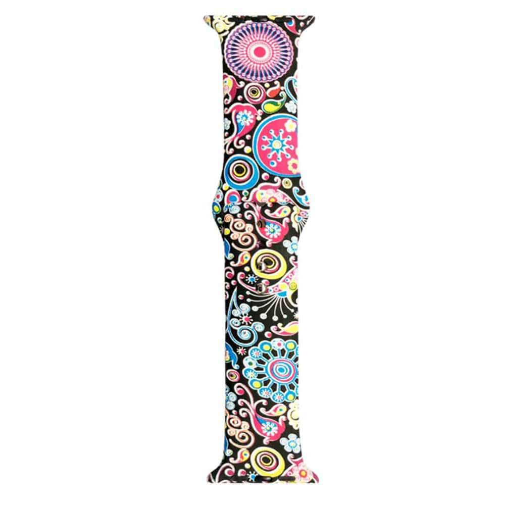 Killer Deals Flower Silicone Strap for 38/40/41mm Apple Watch- M/L