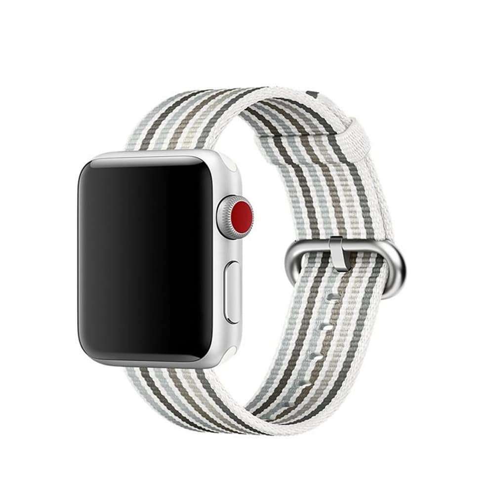 Killer Deals Nylon Strap for 42/44/45/49mm Apple Watch - Grey & White