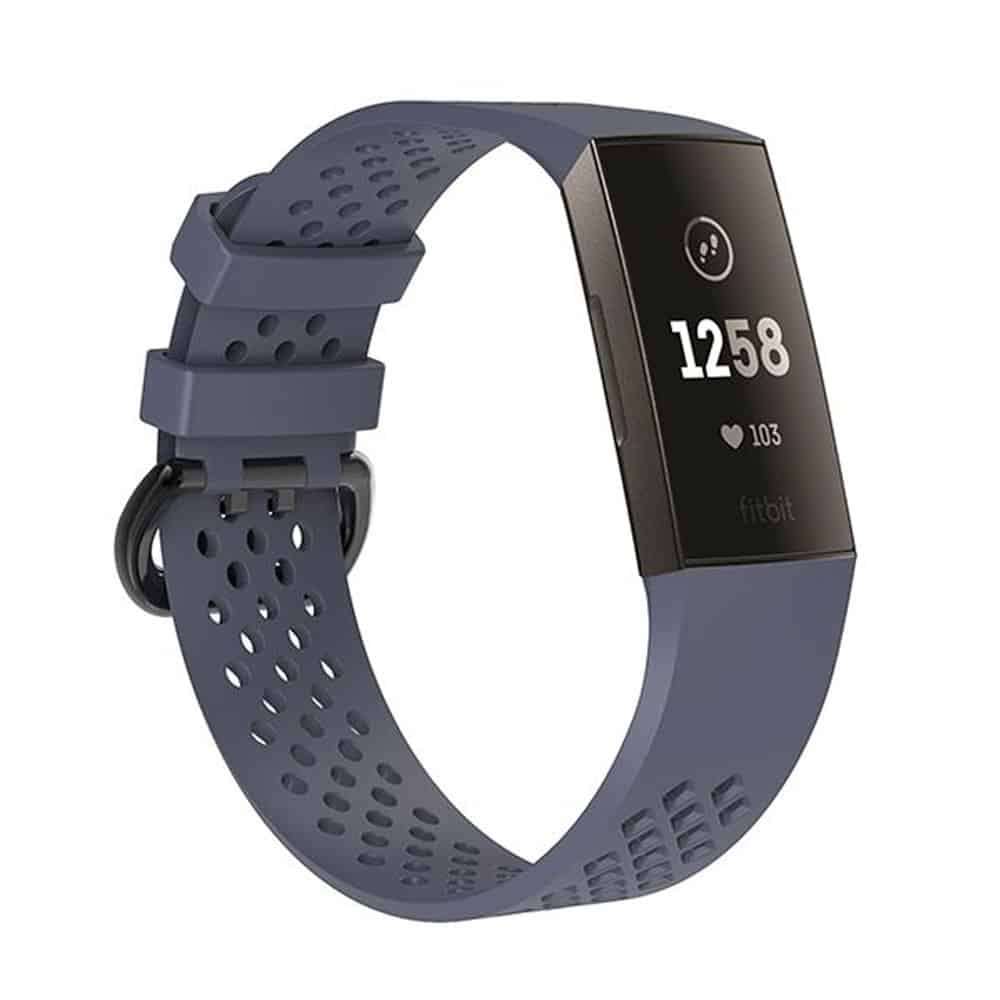 Killer Deals Silicone Strap for Fitbit Charge 3/4 S/M - Grey 22mm