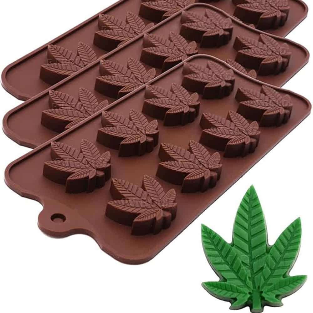 Killer Deals leaf silicone candy mould, 1pc/pack