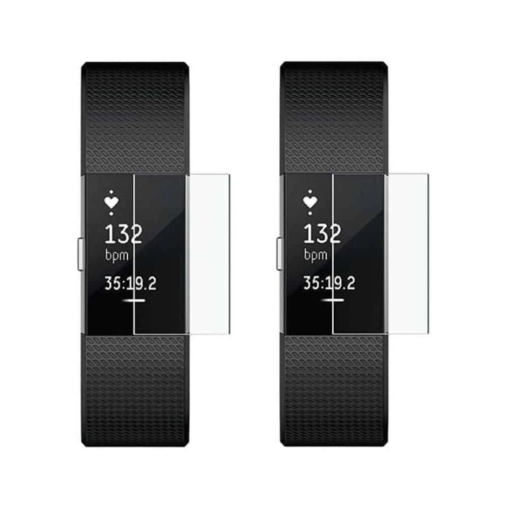 Killer Deals 31mm TPU Screen Protector Film For Fitbit Charge 2 - 2 Pack