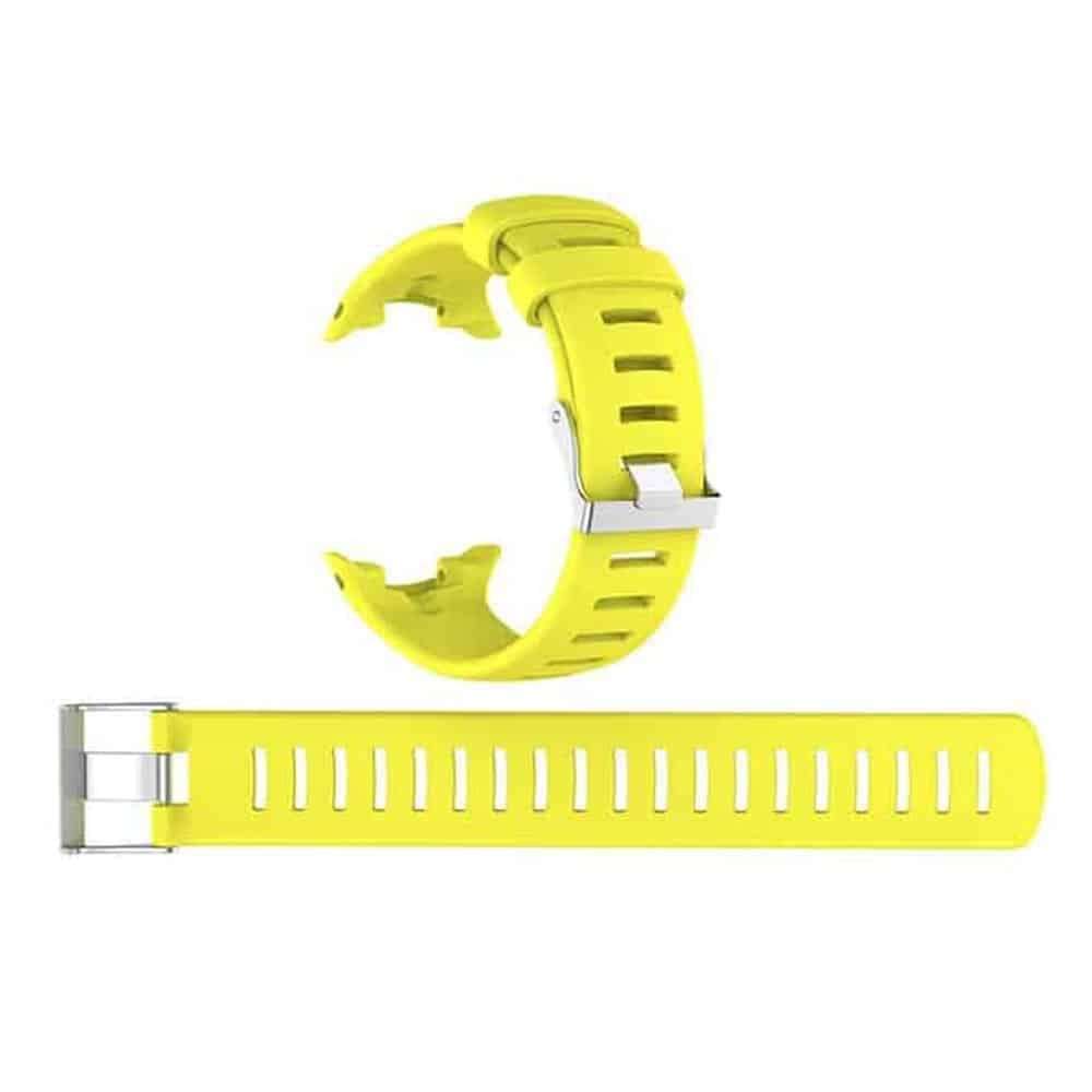 Killer Deals Waterproof Silicone Strap for Suunto D4 D4i Novo- Yellow