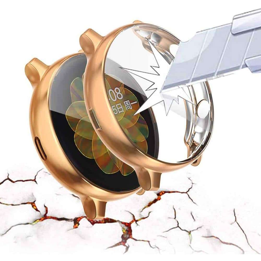 Killer Deals 44mm Samsung Galaxy Watch Active 2 TPU protective case - Rose gold