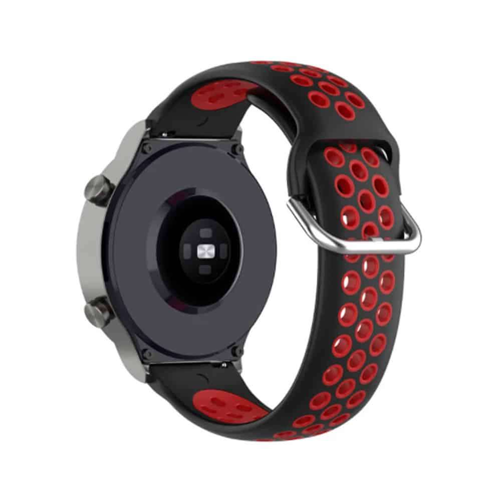 Killer Deals Quick Release silicone band for Garmin fenix 5S(20MM) - Black+Red