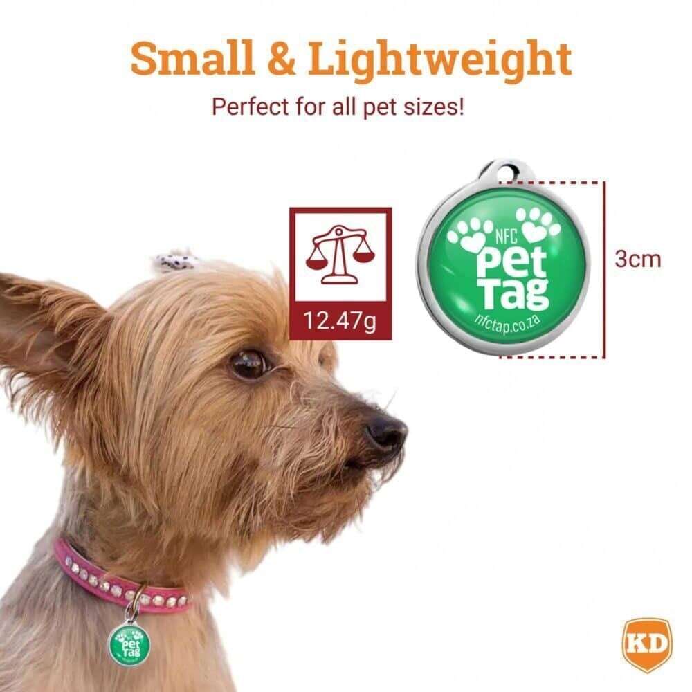 Killer Deals NFC Lost Pet Tag- Tap to WhatsApp