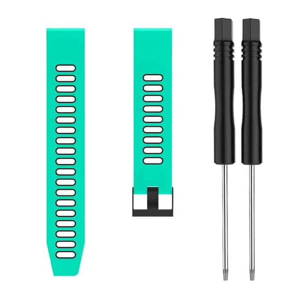 Killer Deals QuickFit 26mm Silicone Strap for Garmin Fenix 6X - Blue & Black