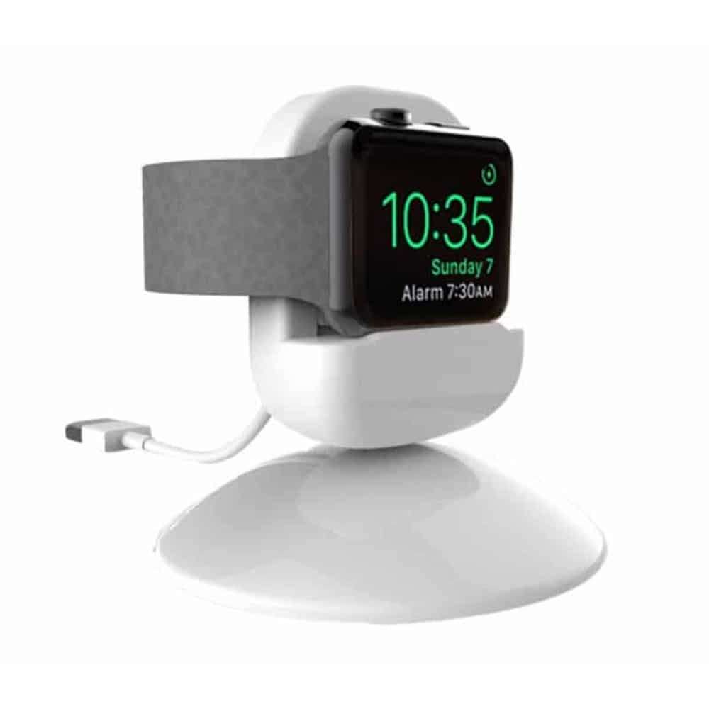 Killer Deals 360' Night Stand for Apple iWatch series 1/2/3-White