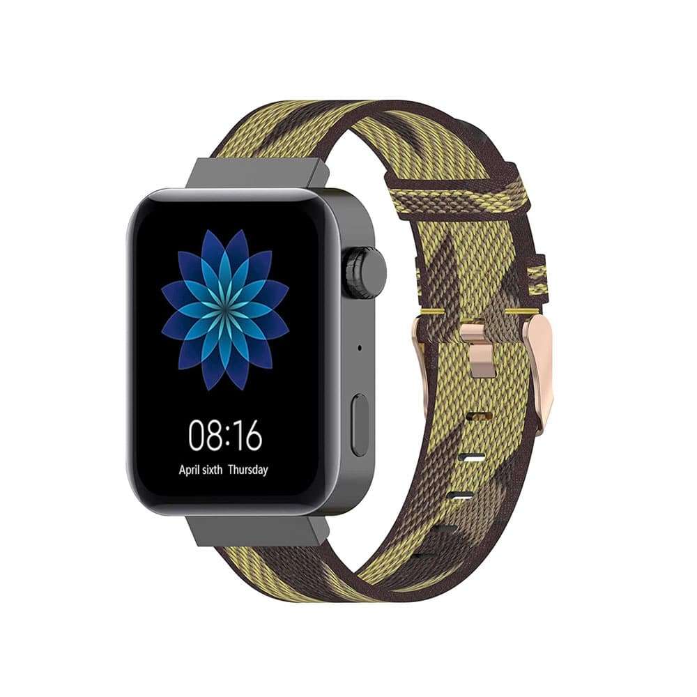 Killer Deals 18mm Water Resistant Nylon Strap for Garmin/Huawei - Yellow