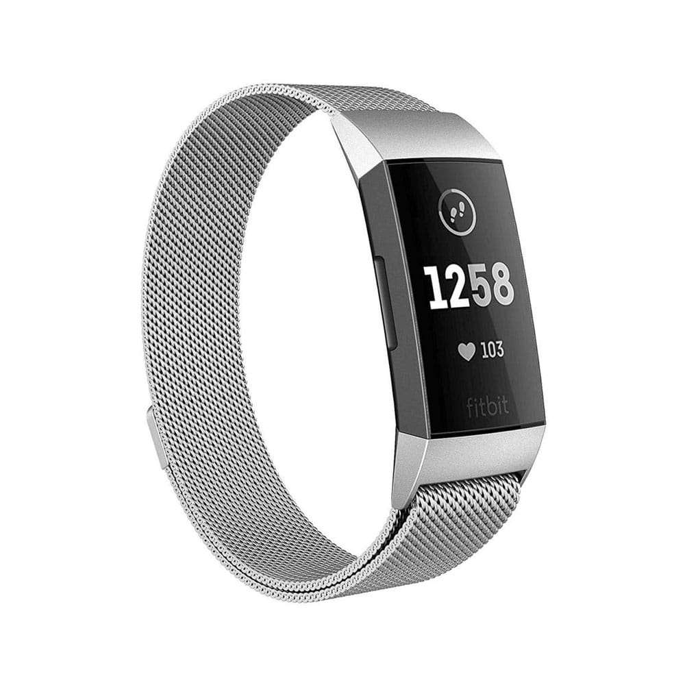 Killer Deals Steel Milanese Strap for Fitbit Charge 3/ 4- Gold Black Silver