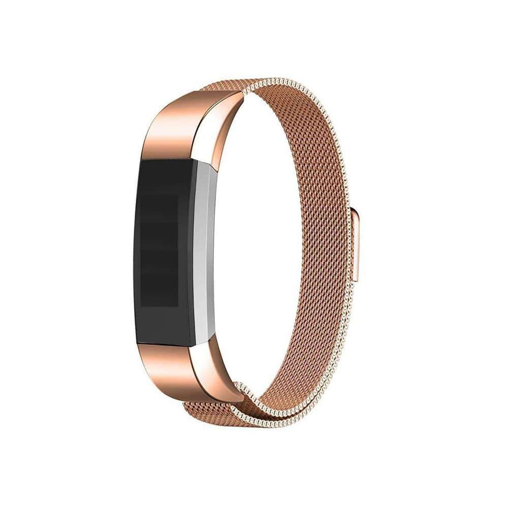 Killer Deals Stainless Steel Milanese Strap for Fitbit Alta - Rose Gold - M-L