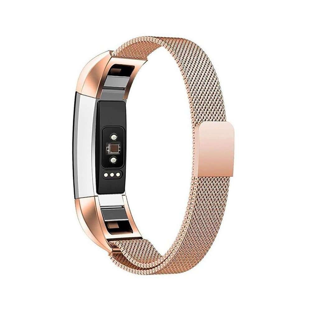 Killer Deals Stainless Steel Milanese Strap for Fitbit Alta - Rose Gold - M-L