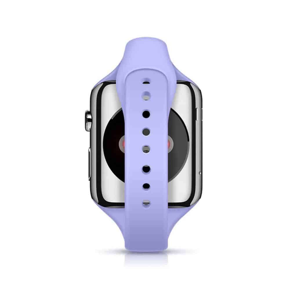 Killer Deals Slim Style Silicone Strap for 42/44/45/49mm Apple Watch- Lilac