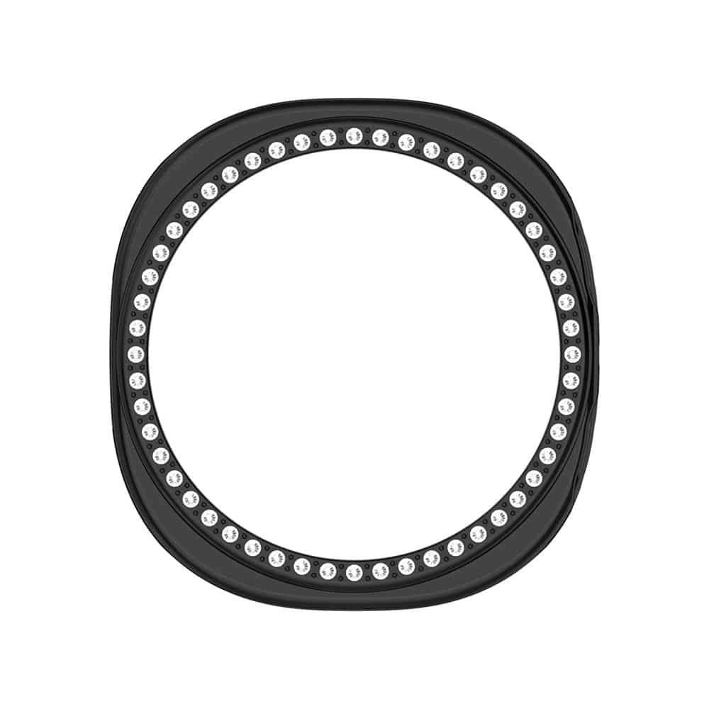 Killer Deals Diamond PC Case for Samsung Galaxy watch8 44mm - Black