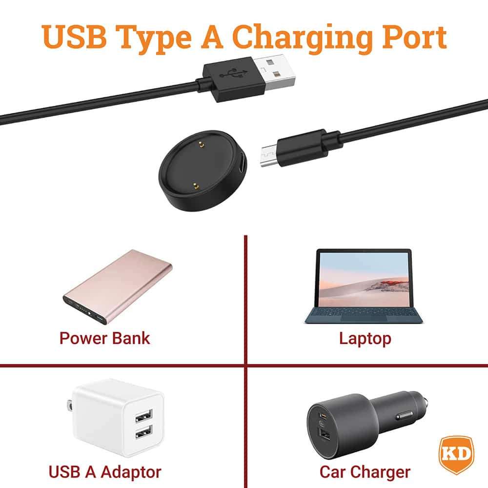 Killer Deals Charger for Amazfit BIP 6 (A2435)/ Samsung Galaxy Active 2