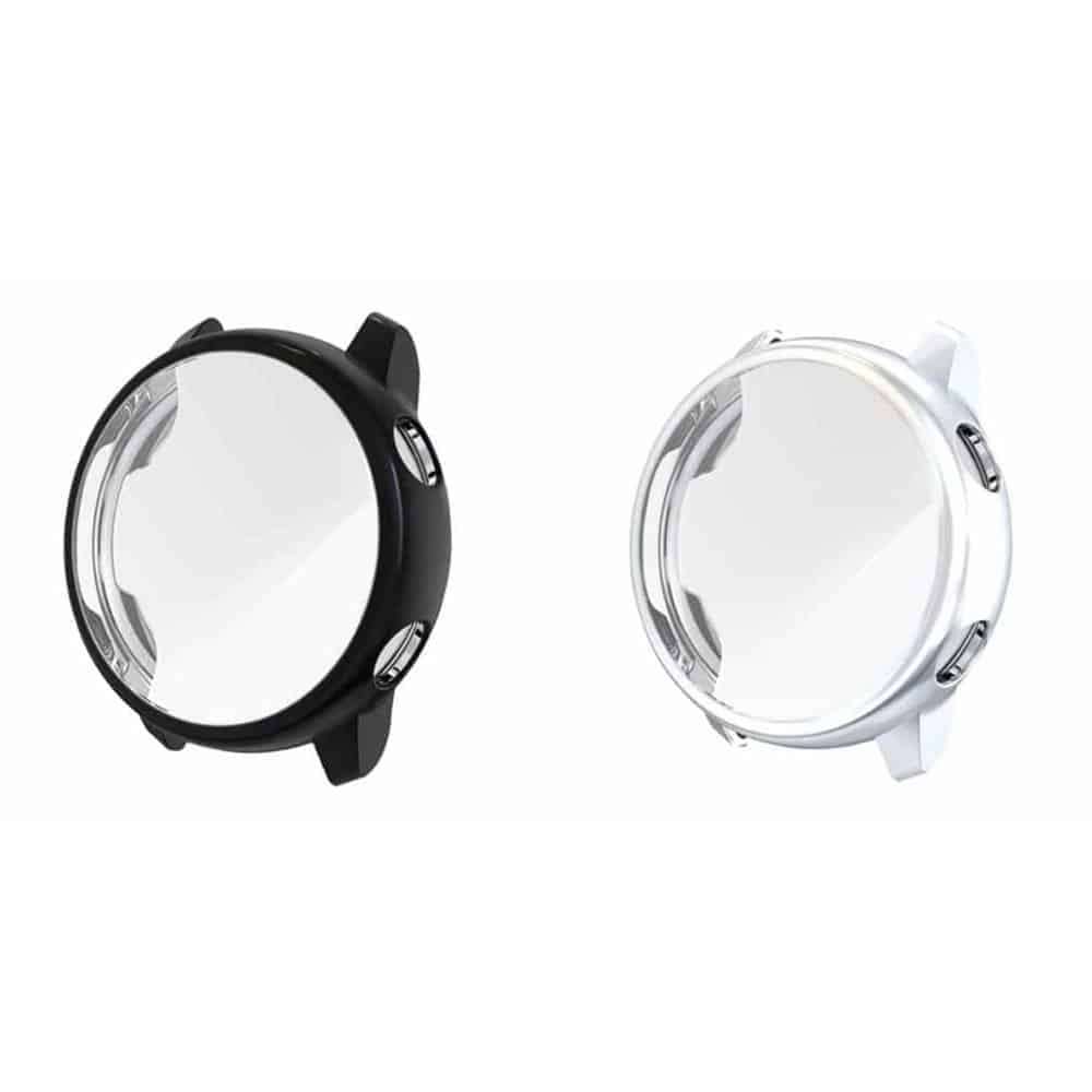 Killer Deals 40mm Samsung Galaxy Watch Active 2 TPU protective case - Black and Silver Combo