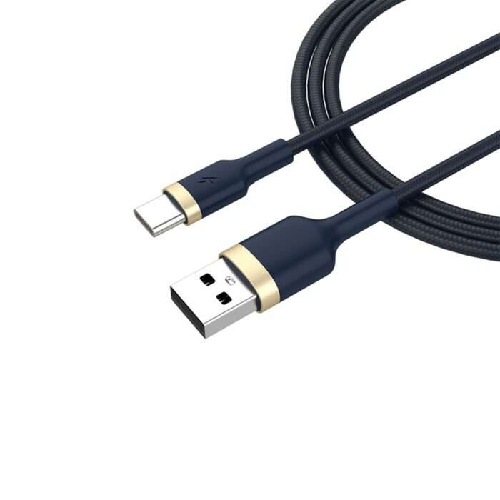 GOLF Fast Charging Metal Braided Type-C Cable 1m