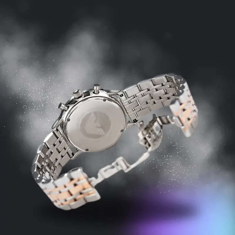 Emporio Armani AR0399 Timeless TwoTone Elegance 50M WR