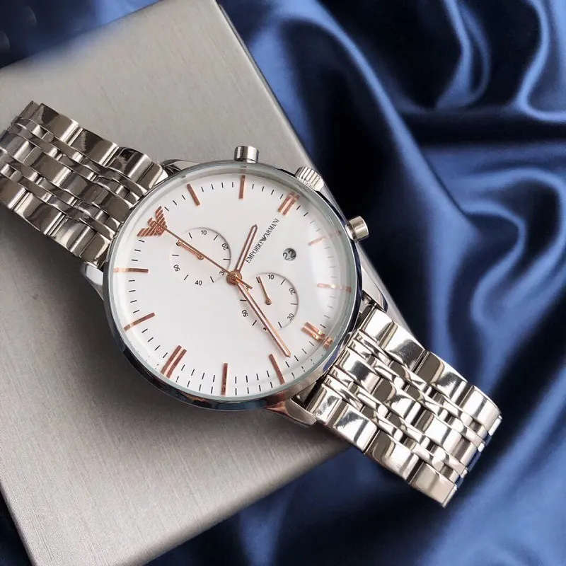 Emporio Armani AR0399 Timeless TwoTone Elegance 50M WR