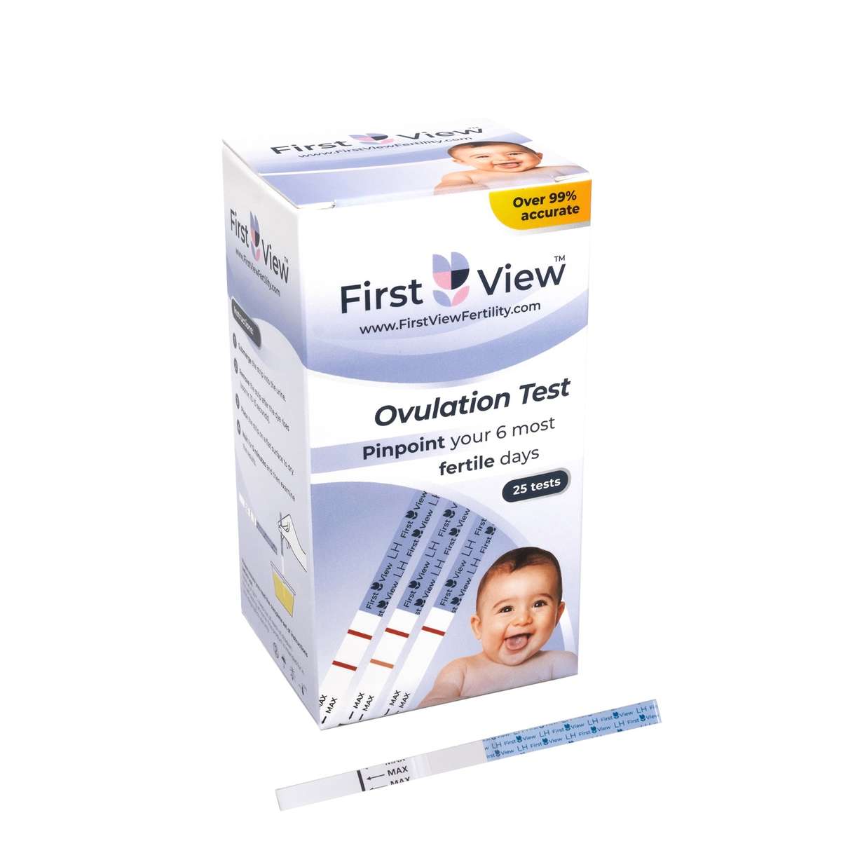 FirstView - 25 Ovulation Test Strips