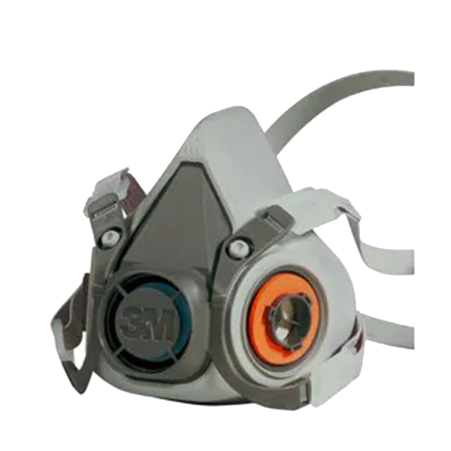 3M Reusable Half Face Mask, 6200 Series