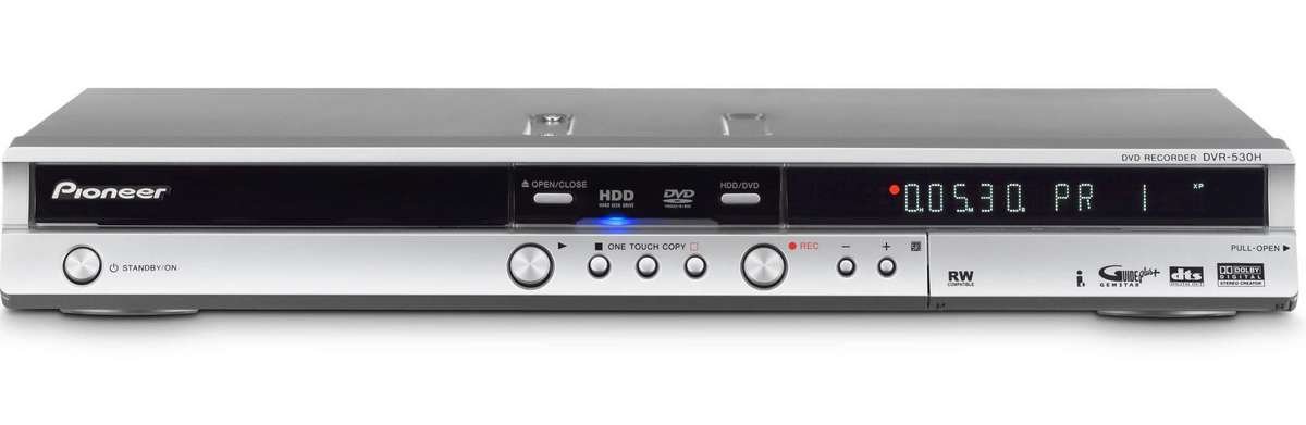Pioneer DVD Recorder DVR-530H-S - DVD player