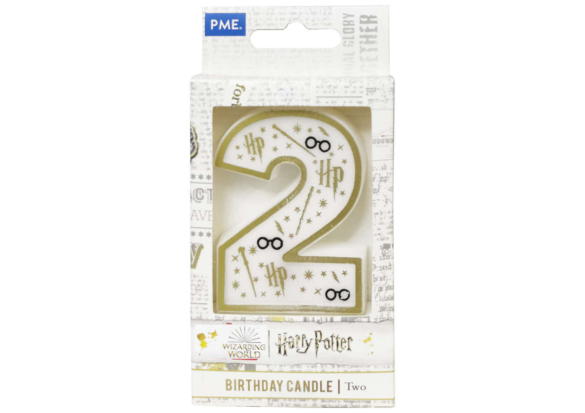 HARRY POTTER BIRTHDAY CANDLE 2 (TWO)