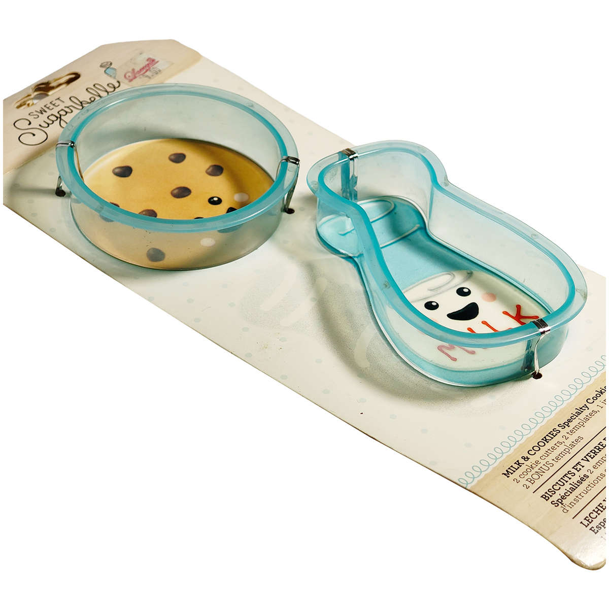 COOKIE AND MILK CUTTER (2PC)