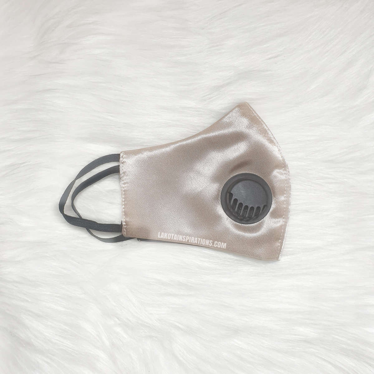 Goddess Satin Luxe Face Mask Champagne Dreams - Medium-standard-female-size
