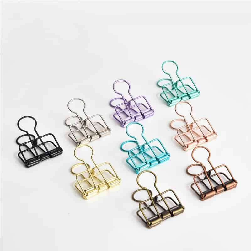 Metal Binder Clip - Small - 2 Piece