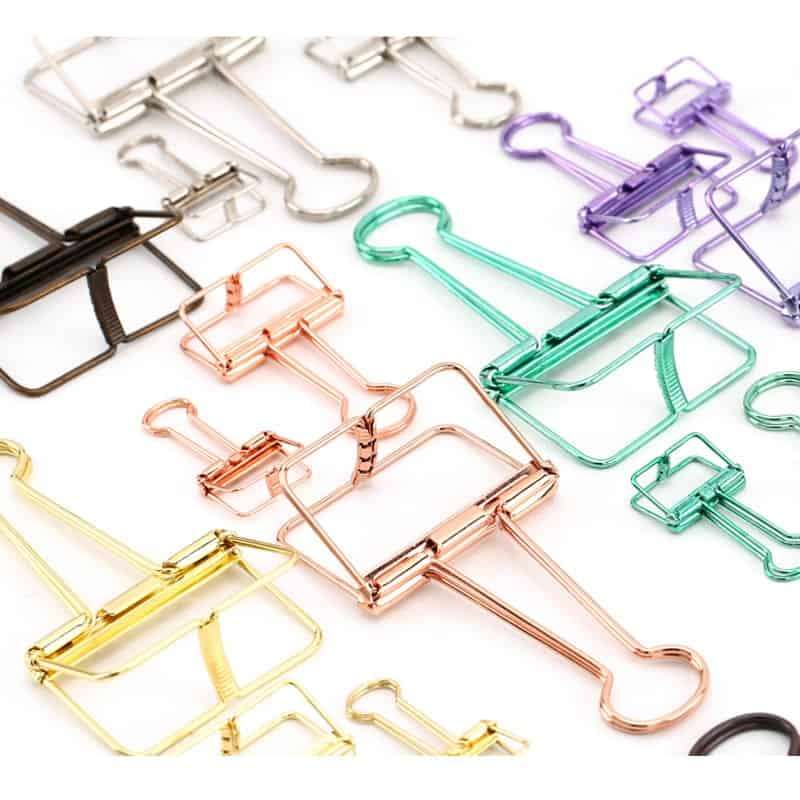 Metal Binder Clip - Small - 2 Piece