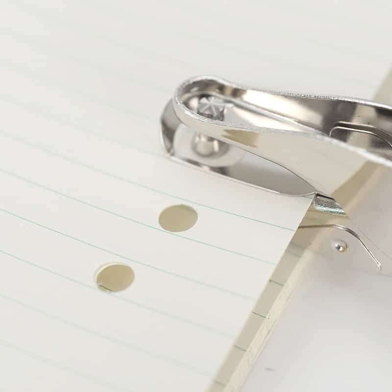 Single 1 Hole Punch Silver - 3mm/6mm