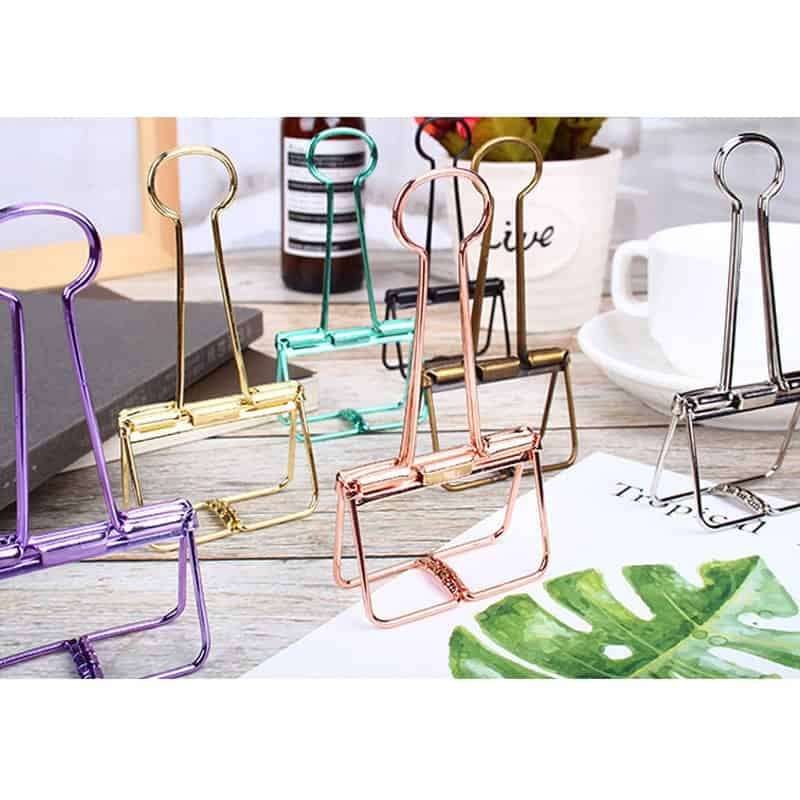 Metal Binder Clip - Small - 2 Piece