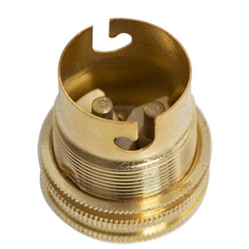 Lampholder B22 Brass 10mm