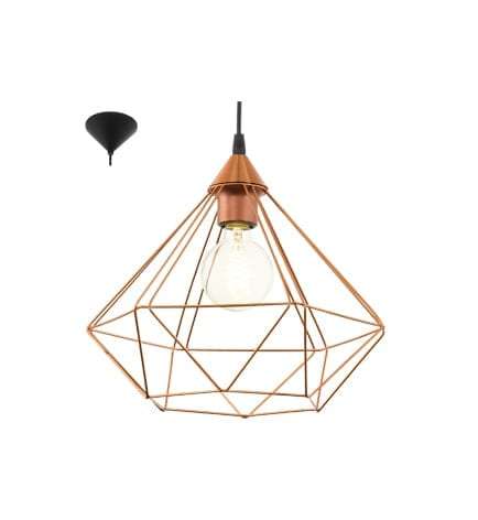 Copper Wire Pendant | P690C