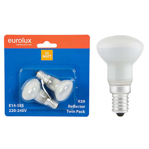R39 Reflector E14 25w Twin Pack | G417BP