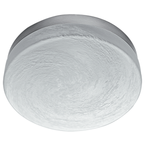 Satin Chrome with Alabaster Glass | CF380