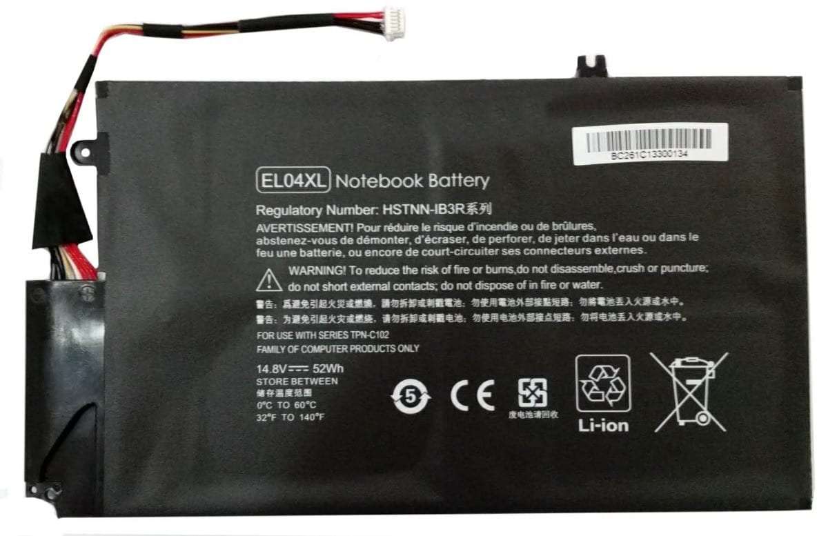 HP EL04XL Envy 4-1000, Envy 4-1001tx Laptop Battery