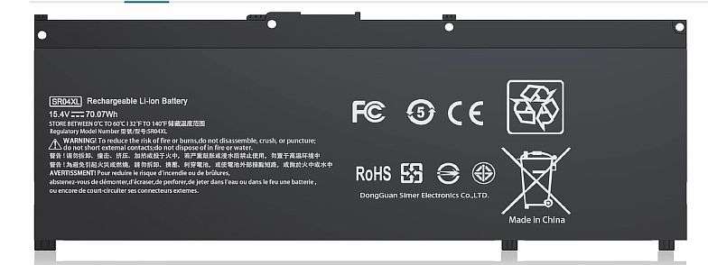 BATTERY HP OMEN 15-CE0XX 15-DC0XX (BAT170W)
