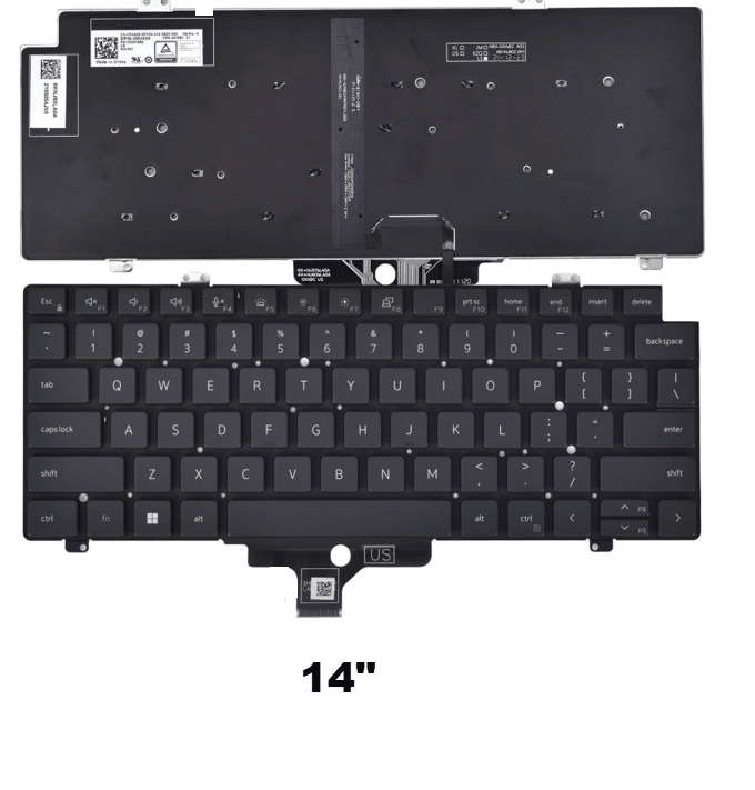KEYBOARD DELL 5320-5420  LATITUDE NO BACKLITE (KB193W)